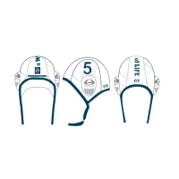 Waterpolo teamset caps wit.         13 caps THUIS